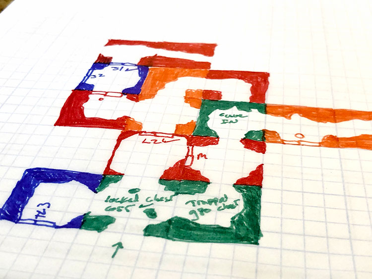 D100 Dungeon Mapping