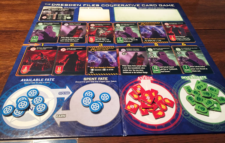 Dresden Files Cooperative Card Game Game Experience