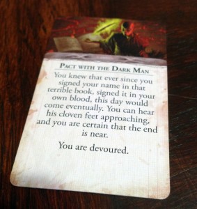 Eldritch Horror Condition Card Eldritch Horror Condition Card