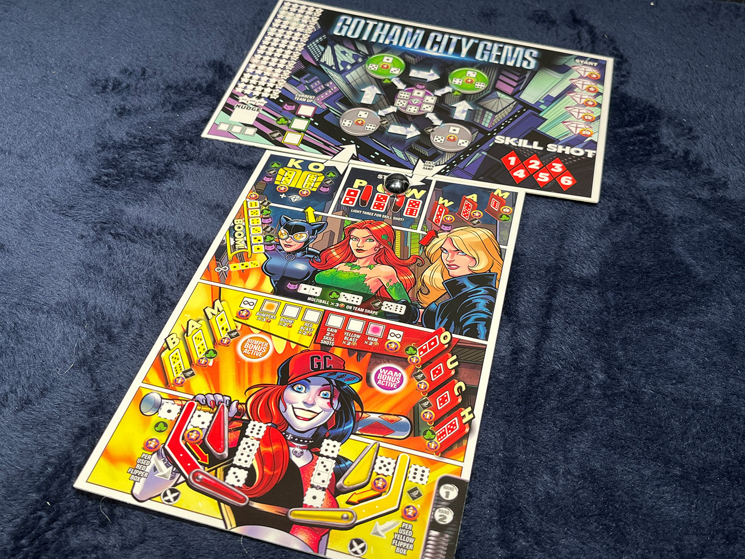 DC Super-Skill Pinball: Harley Quinn Ball TEam Up